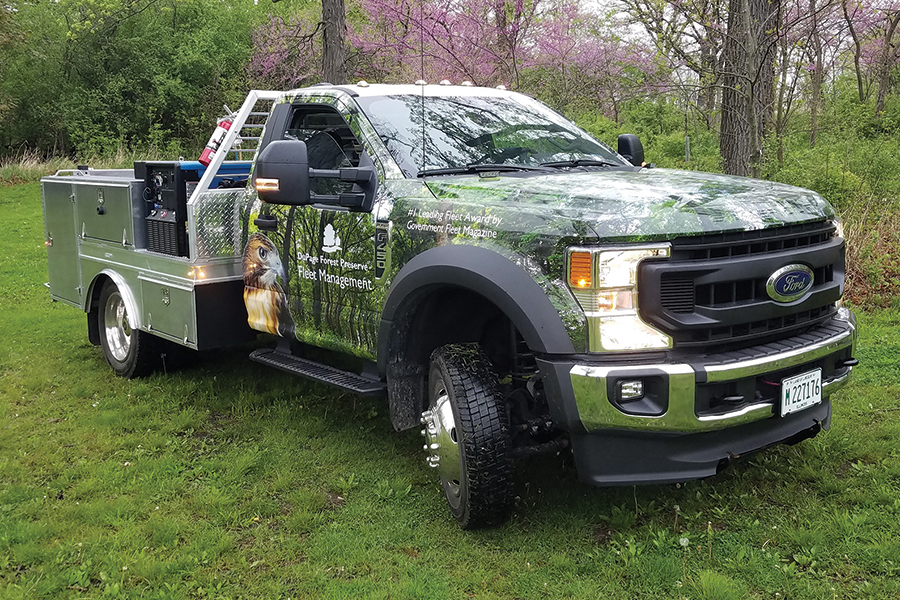 alternative-fuel heavy-duty pickup truckc